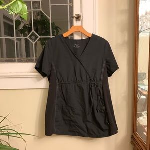 Cherokee maternity scrub top